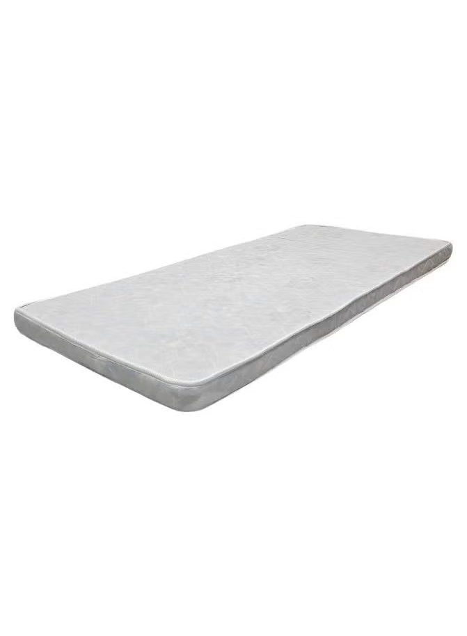 Single Bed Foam Mattress – Comfortable and lightweight for sleeping and entertaining – Soft microfiber fabric – 190x90x6 cm – Elegant design – Easy to store, suitable for children and adults - Image 1